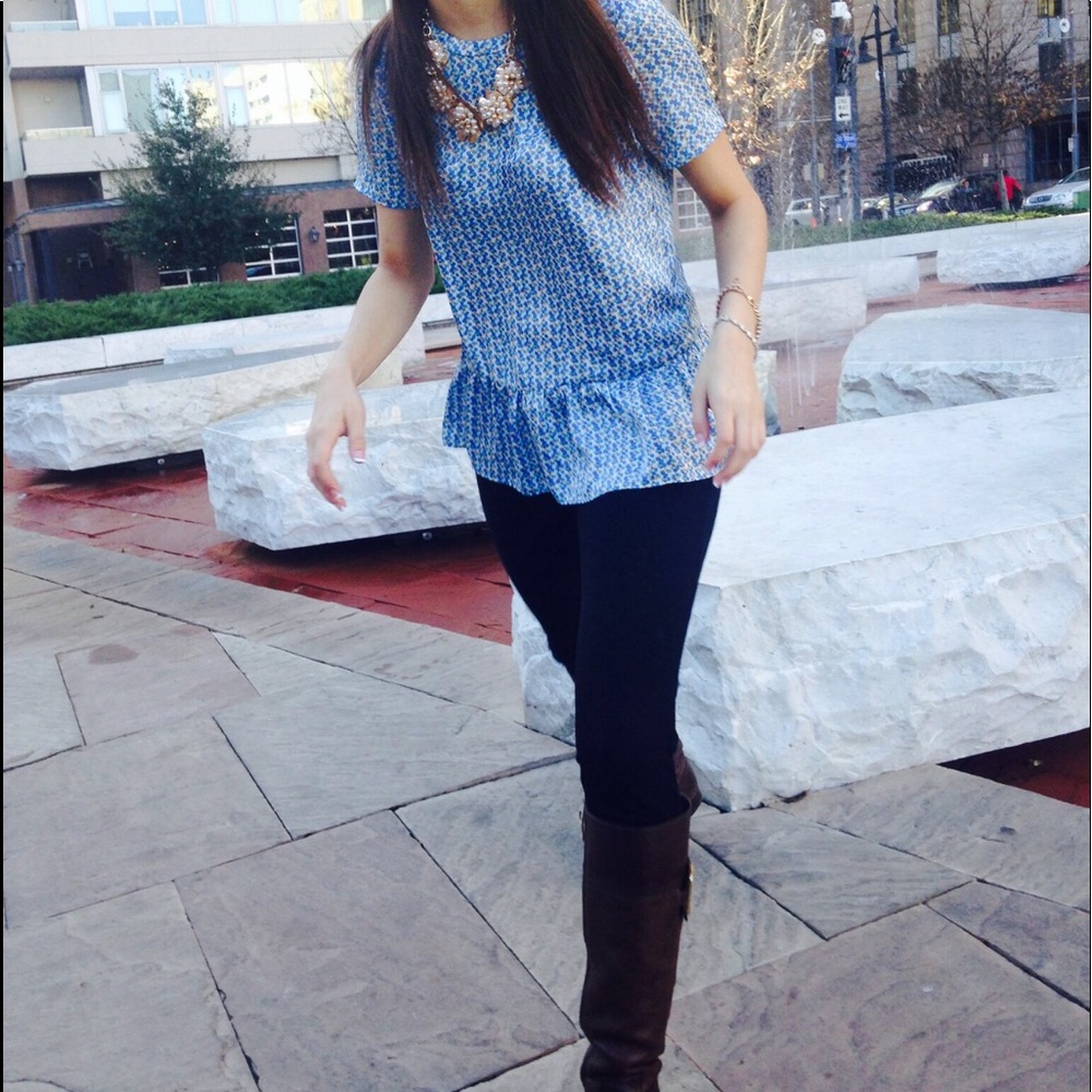 Zara silk top